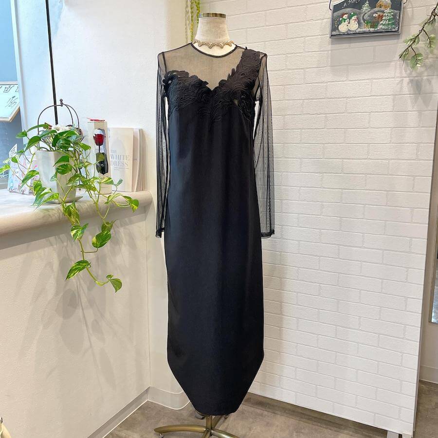 my closet / Ameri VIntage Iラインドレス 【UND RENEE CUTWORK DRESS】